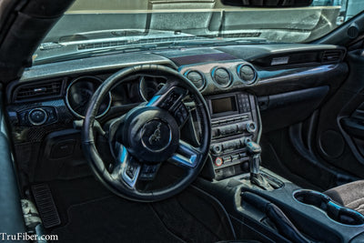 2015-2020 Mustang Carbon Fiber LG268 Dash Kit