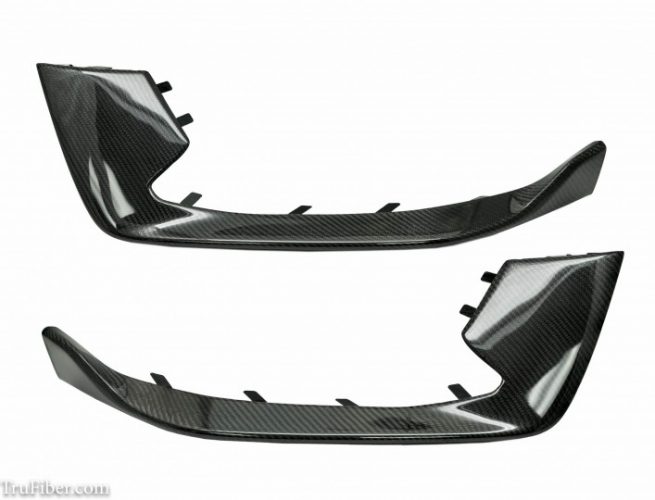 2016-2017 Mustang Carbon Fiber LG298-AC Front Bumper Lower Inserts