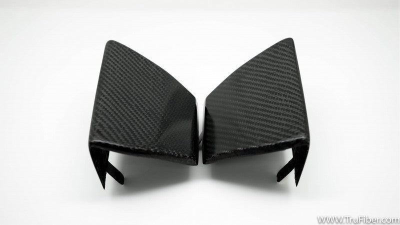 2016-2017 S550 Mustang GT350 Carbon Fiber LG299-AC Front Bumper Upper Grille Inserts