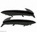 2016-2017 S550 Mustang GT350 Carbon Fiber LG300-AC Turn Signal Bezels