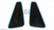 2015-2020 Mustang Carbon Fiber LG332 Quarter Window Covers