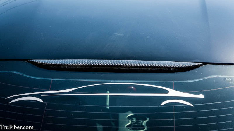 2015-2021 Mustang Carbon Fiber LG342 3rd Brake Light Cover
