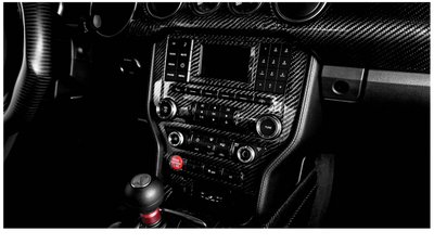 2015-2020 Mustang Carbon Fiber LG426 Radio Bezel