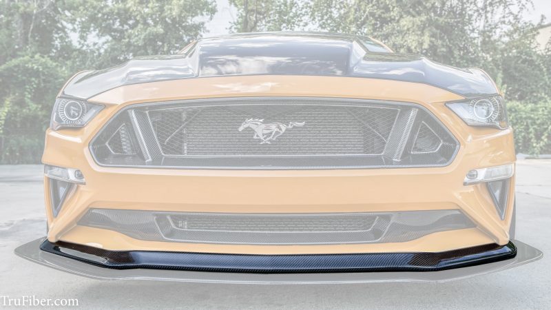 2018 Mustang Carbon Fiber LG351 Chin Spoiler