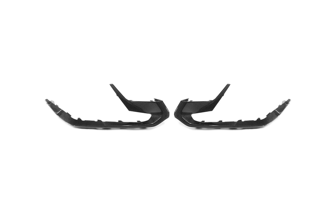 2022-2023 Mustang Shelby GT500 Carbon Fiber LG533KR Front Bumper Trims