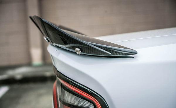 2015-2022Charger Carbon Fiber LG382 Wicker Bill - EXCLUSIVE