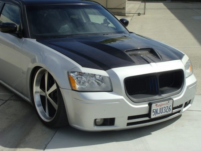 2005-2007 Magnum Carbon Fiber A23 Hood