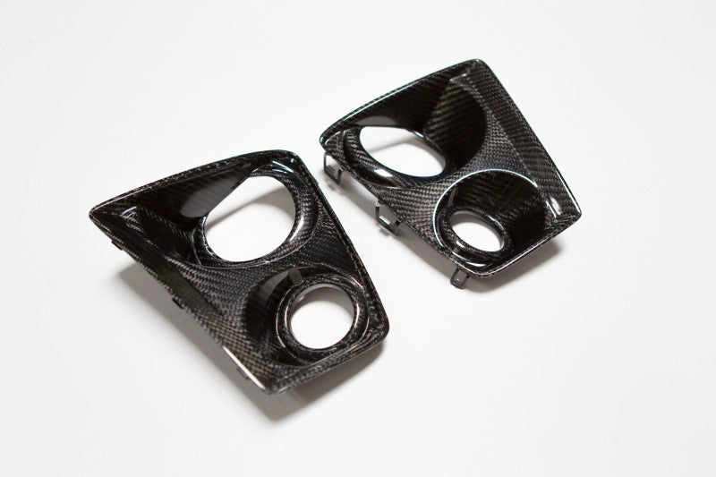 CLEARANCE 2012-2015 Camaro Carbon Fiber LG167 Fog Light Bezels (fits ZL1) - TRUFIBER.COM