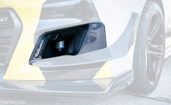 2016-2019 Camaro Carbon Fiber LG359 Foglight Bezels - EXCLUSIVE