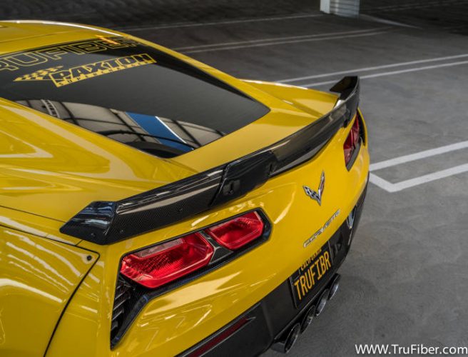 2014-2018 Corvette Carbon Fiber DCA56-AC Rear Spoiler