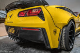 C7 Corvette Carbon Fiber LG184-AC Rear Diffuser V1