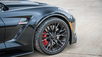 2014-2017 Corvette Carbon Fiber LG264-AC Fender Arch Moldings