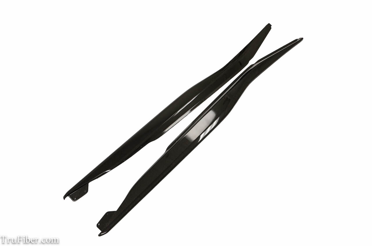 2014-2019 Corvette Z06 Carbon Fiber LG265-AC Side Skirt Splitters