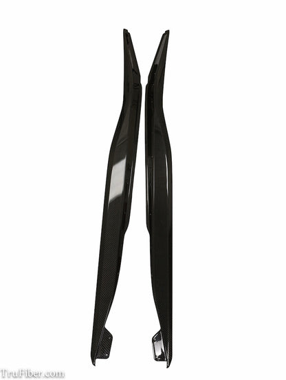 2014-2019 Corvette Z06 Carbon Fiber LG265-AC Side Skirt Splitters