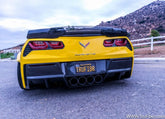 2014-2016 Corvette Carbon Fiber LG305-AC Rear Diffuser V2