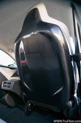 Tesla Model S & X Carbon Fiber LG248 Seat Back Cover - EXCLUSIVE vendor-unknown