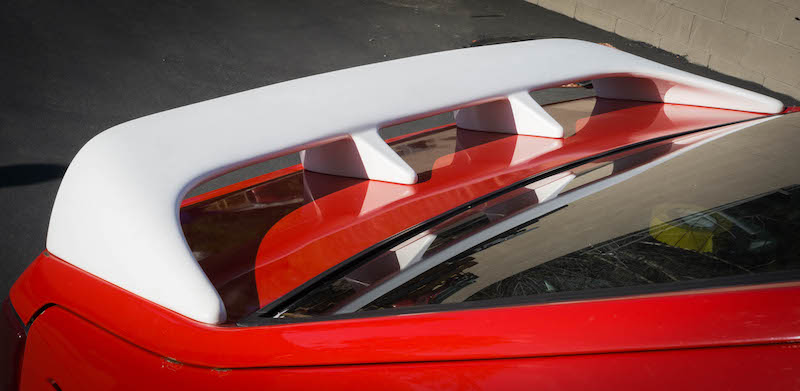 1987-1993 Mustang Fiberglass DCA61 Rear Spoiler-TRUFIBER.COM