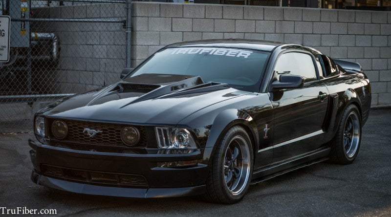 CLEARANCE 2005-2009 Mustang Fiberglass A14 Hood vendor-unknown