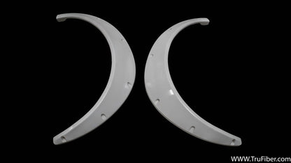 2010-2014 Mustang Fiberglass LG219-T Front Fender Flares - EXCLUSIVE