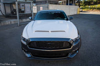2015-2017 Mustang Fiberglass A53 Ram Air Hood - TRUFIBER.COM