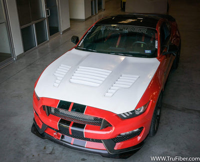 Shelby GT500 KR Style Hood Bonnet for Ford Mustang 2015-2023 – Cars Mania