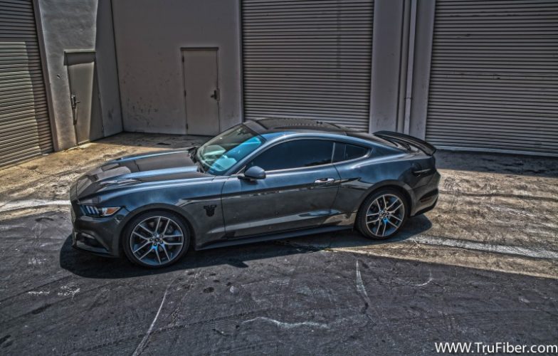 2015-2018 Mustang Fiberglass DCA60 Rear Spoiler
