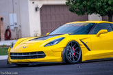 C7 Corvette Carbon Fiber / Fiberglass LG282-T Wide Body Front Fender Flares - EXCLUSIVE