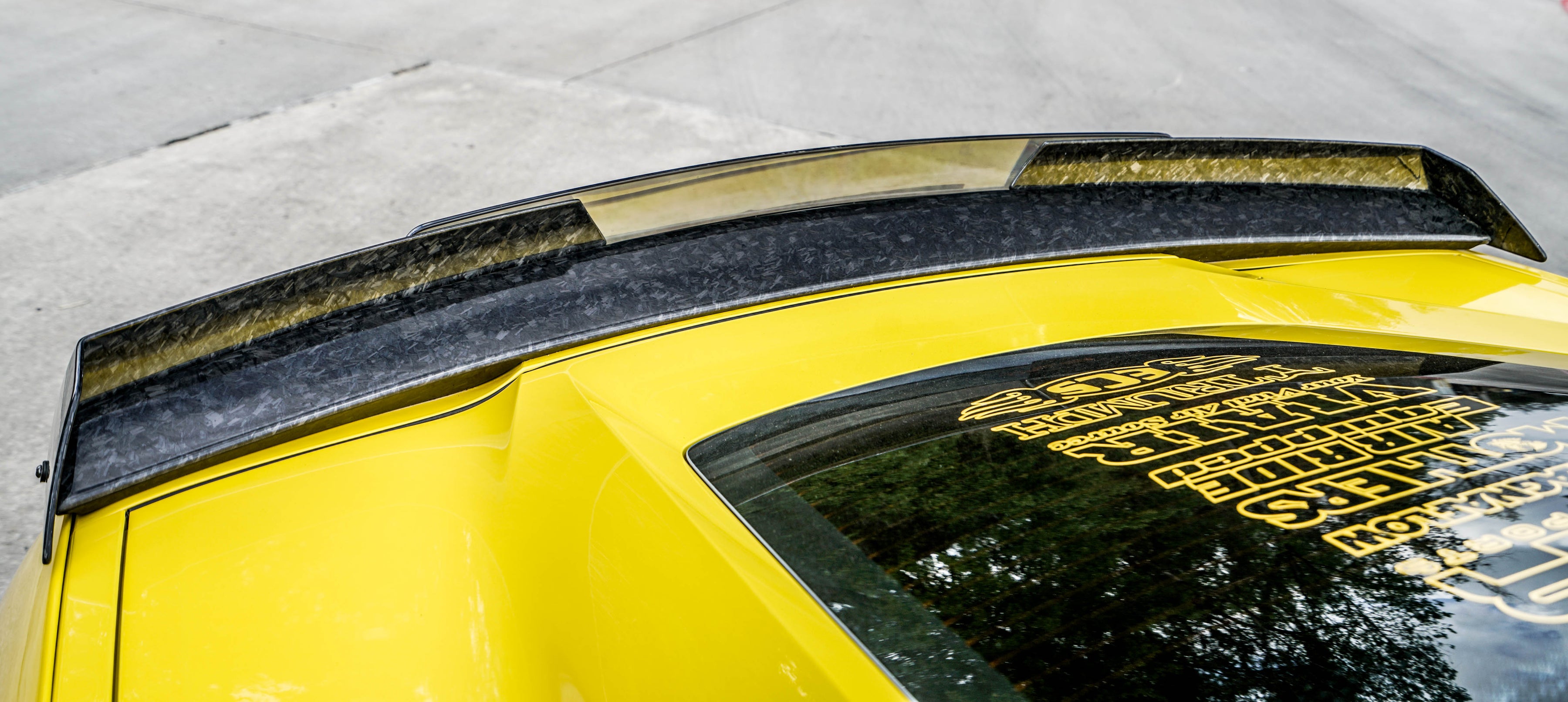 C7 Corvette Forged Carbon Fiber DCA56-AC Rear Spoiler - EXCLUSIVE