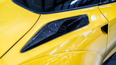 C7 Corvette Forged Carbon Fiber LG289 Quarter Panel Vents V2