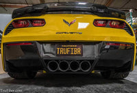 C7 Corvette Carbon Fiber LG184-AC Rear Diffuser V1