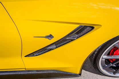 C7 Corvette Carbon Fiber LG215-AC Fender Vents - view 5