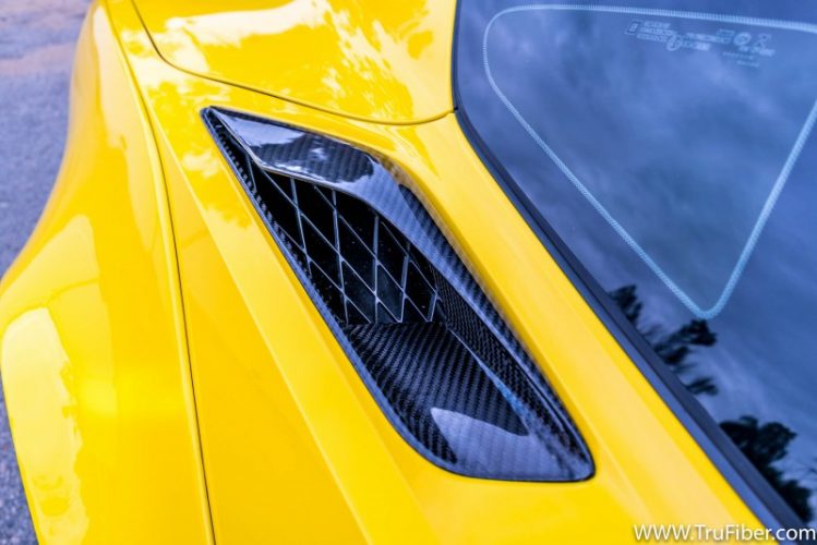 C7 Corvette Carbon Fiber LG289-AC Quarter Panel Vents V2 - view 3
