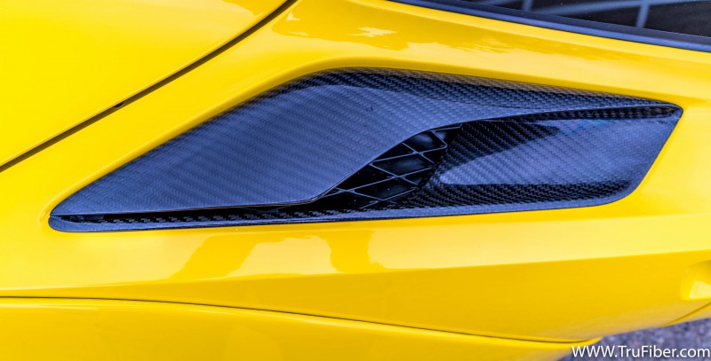 C7 Corvette Carbon Fiber LG289-AC Quarter Panel Vents V2 - view 4