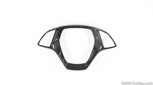 C7 Corvette Carbon Fiber LG462 Steering Wheel Center Trim Bezel
