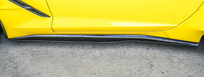 C7 Corvette Forged Carbon Fiber LG214 Side Skirts - view 2