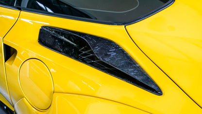 C7 Corvette Forged Carbon Fiber LG289 Quarter Panel Vents V2 - view 2