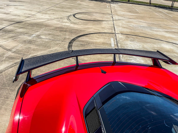 C8 Corvette Carbon Fiber DCA72 Rear Spoiler