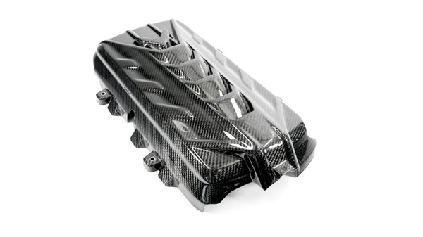 C8 Corvette Carbon Fiber LG562 Engine Cover - view 2