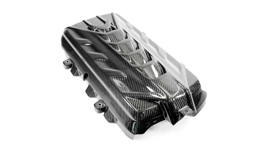 C8 Corvette Carbon Fiber LG562 Engine Cover - view 2