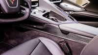 C8 Corvette Carbon Fiber LG566 Center Console Lower Side Panels