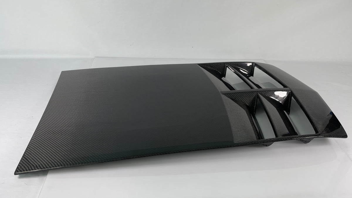 2009-2013 Camaro Carbon Fiber LG162 Hood Insert (fits ZL1) - view 12