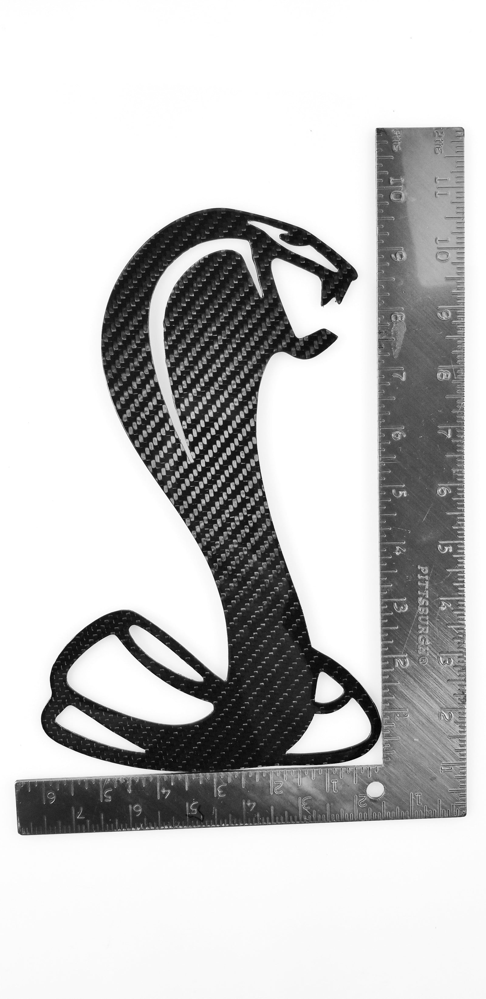 LG404 Carbon Fiber Cobra Emblem