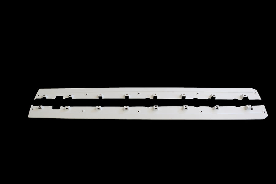 2010-2014 Mustang Fiberglass LG37 Side Skirt Splitters