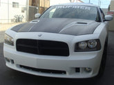 2005-2010 Charger Fiberglass A58 Ram Air Hood