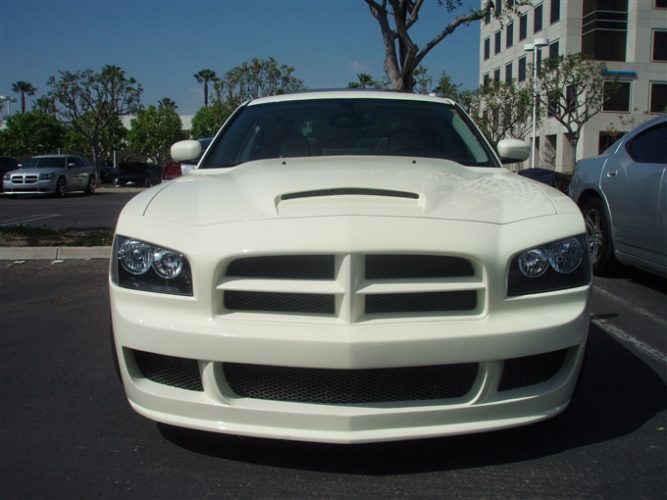 2005-2010 Charger Fiberglass A9 Ram Air Hood