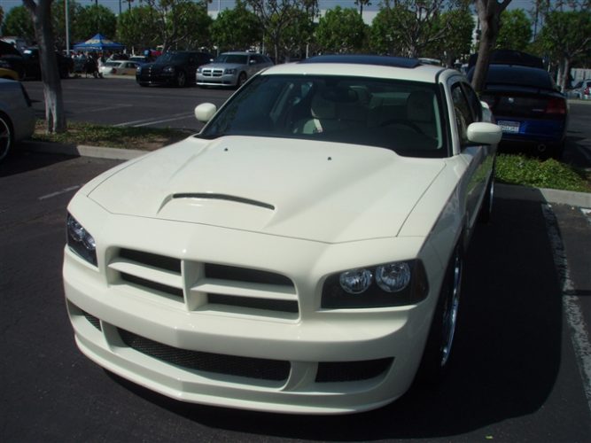 2005-2010 Charger Fiberglass A9 Ram Air Hood
