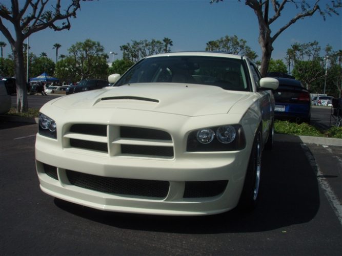 2005-2010 Charger Fiberglass A9 Ram Air Hood