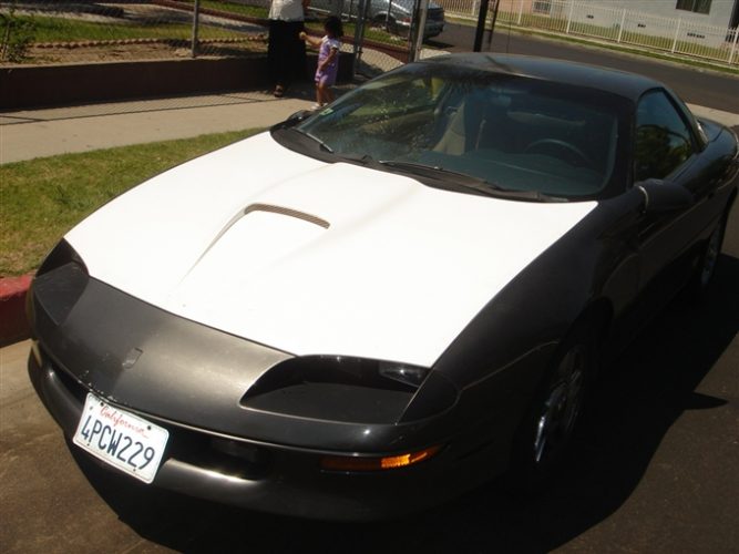 1993-1997 Camaro Fiberglass A11 Hood (V6)
