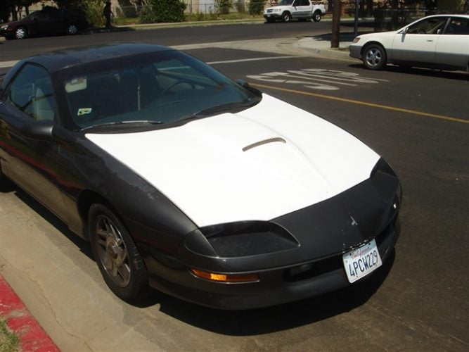 Overstock 1993-1997 Camaro Fiberglass A11 Hood (V6) - TRUFIBER.COM