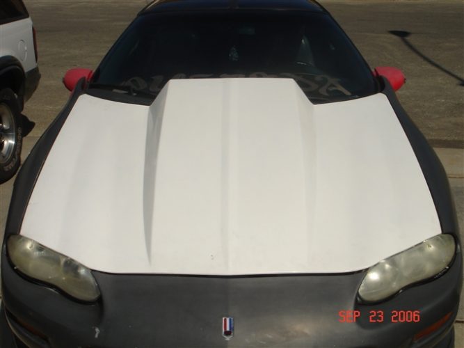 1993-1997 Camaro Fiberglass A49-3 Heat Extractor Hood